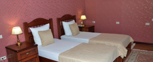 Номер стандарт с 2 односпальными кроватями в Нальчик Холл