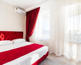 Номер стандарт с 1 двуспальной кроватью в Олимп