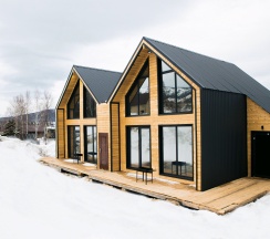 Барнхаус с террасой в Панорама