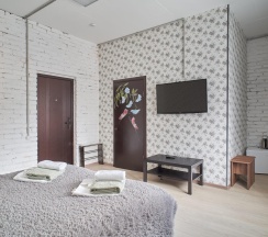 Номер стандарт с 1 двуспальной кроватью в Villa santarina