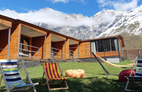 Грузия, Степанцминда: Отель Отель Kazbegi Cottages