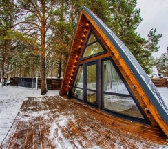 A-frame в сосновом лесу №2 в A-Frame в сосновом лесу
