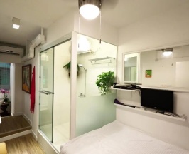 Двухместный номер Apple двуспальная кровать в Apple Inn (Causeway Bay)
