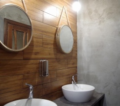 Кровать в 6-местном общем номере в Юсенги