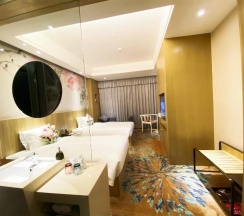 Двухместный номер Standard 2 отдельные кровати в Paco Hotel Guangzhou Dongfeng Road Branch