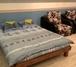 Двухместный номер Comfort с красивым видом из окна двуспальная кровать в Say house
