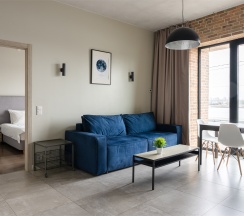 Lux апартамент для 4-х гостей с видом на реку в Sv Loft Apart