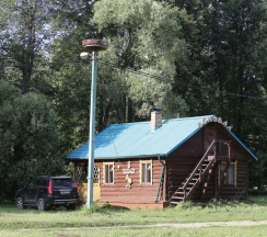 Домик с камином в Парк-отель