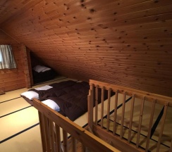 Апартаменты с красивым видом из окна в Log Cottage Tomato
