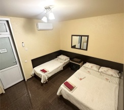 Трехместный номер с собственной ванной комнатой без окна в Guest house city center
