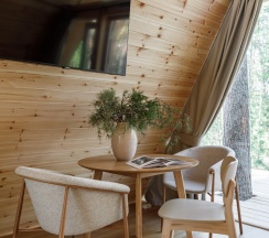 А-фрейм с террасой в Orsha River Club