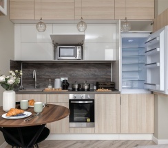 Veranda - 2х местные апартаменты-студия у Ботанического сада (13 этаж) в Smart Lofts Moscow