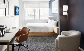 Двухместный номер Standard двуспальная кровать в Club Quarters Hotel in Washington DC