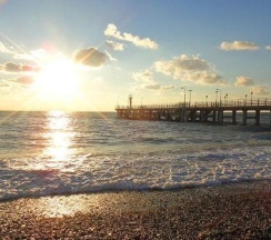 Комната стандарт с 2 односпальными кроватями в Море
