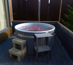 Сканди №11 "Вода" (оснащение дома, стоимость купели и бани см. Подробнее) в Dacha