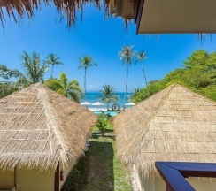 Номер Deluxe с балконом и с видом на океан в Koh Yao Heaven Beach Resort