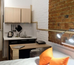 Комната стандарт с 1 двуспальной кроватью в Restop loft apart
