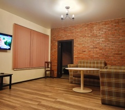 Апартаменты/Семейный четырёхместный трёхкомнатный номер с раздельными кроватями КОМФОРТ в Морской