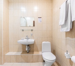 Семейный номер Комфорт с 2-мя односпальными кроватями в Евразийский