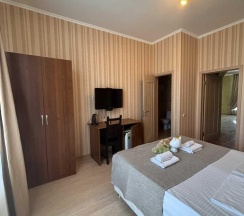 Комната стандарт с 1 двуспальной кроватью с балконом в Фортуна