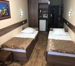 Номер "Комфорт" с двумя односпальными кроватями - новый корпус в Ока