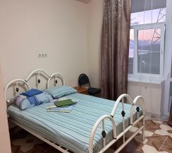 Двухместный номер с двуспальной кроватью с видом на море в Аист