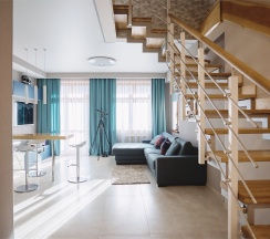 Апартаменты райдера с панорамным  видом на горы в Панорама парк