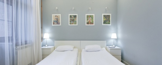 Комфорт Twin с балконом в Sweethotel