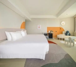 Двухместный люкс Deluxe Spa с видом на океан двуспальная кровать в Centara Karon Resort Phuket