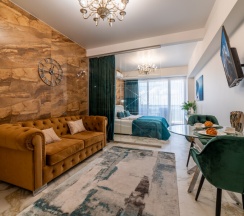Номер “Caramel Apart” Апартаменты с видом на море в Morskoy resort