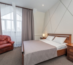 Стандарт/Standard Double Room (однокомнатный номер с одной двуспальной кроватью) в Воронеж