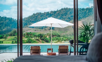 Двухместный номер Valley Superior с видом на сад двуспальная кровать в Katathong Golf Resort & Spa
