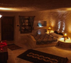 Двухместный люкс двуспальная кровать в Asteria Cave Hotel