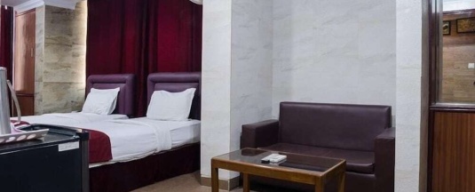 Двухместный номер Deluxe двуспальная кровать в Hotel Raj Palace