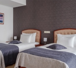Стандарт с двумя односпальными кроватями в Marins Grand Hotel Астрахань