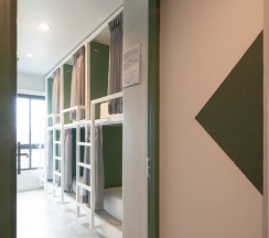 Кровать в общем номере (женский номер) в Yaks House Hostel