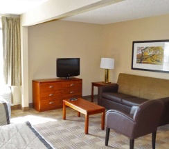 Четырёхместная студия Deluxe в Spark by Hilton Dallas Market Center