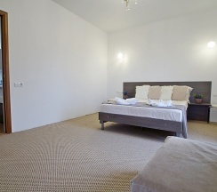 Стандартный семейный двухкомнатный номер с террасой в Белое солнце