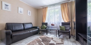 Москва: Апартаменты ApartLux (АпартЛюкс) на Амундсена