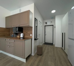 Номер Standard с красивым видом из окна в Квартира Apartslounge ЖК Самолет