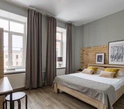 Стандартный номер с двуспальной кроватью в Невский 111