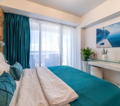 Номер “Caramel Apart” Апартаменты с видом на море в Morskoy resort