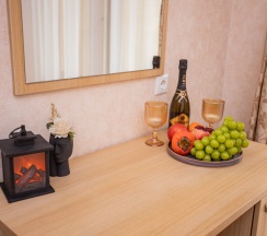 Стандарт 3-местный с двуспальной кроватью и балконом в Джульетта