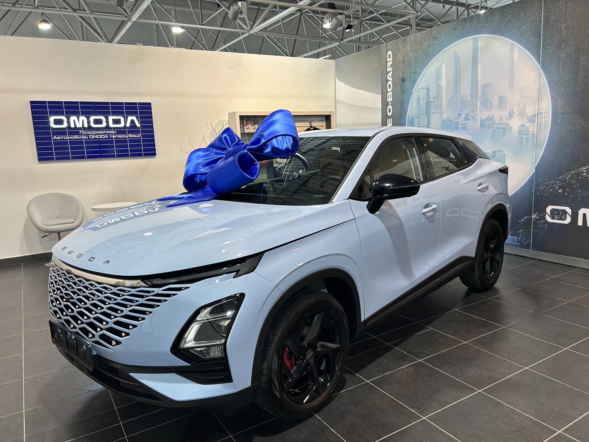 Купить новый OMODA S5 GT 2023-2024 1.6 AMT (150 л.с.) бензин робот в Тюмени: чёр