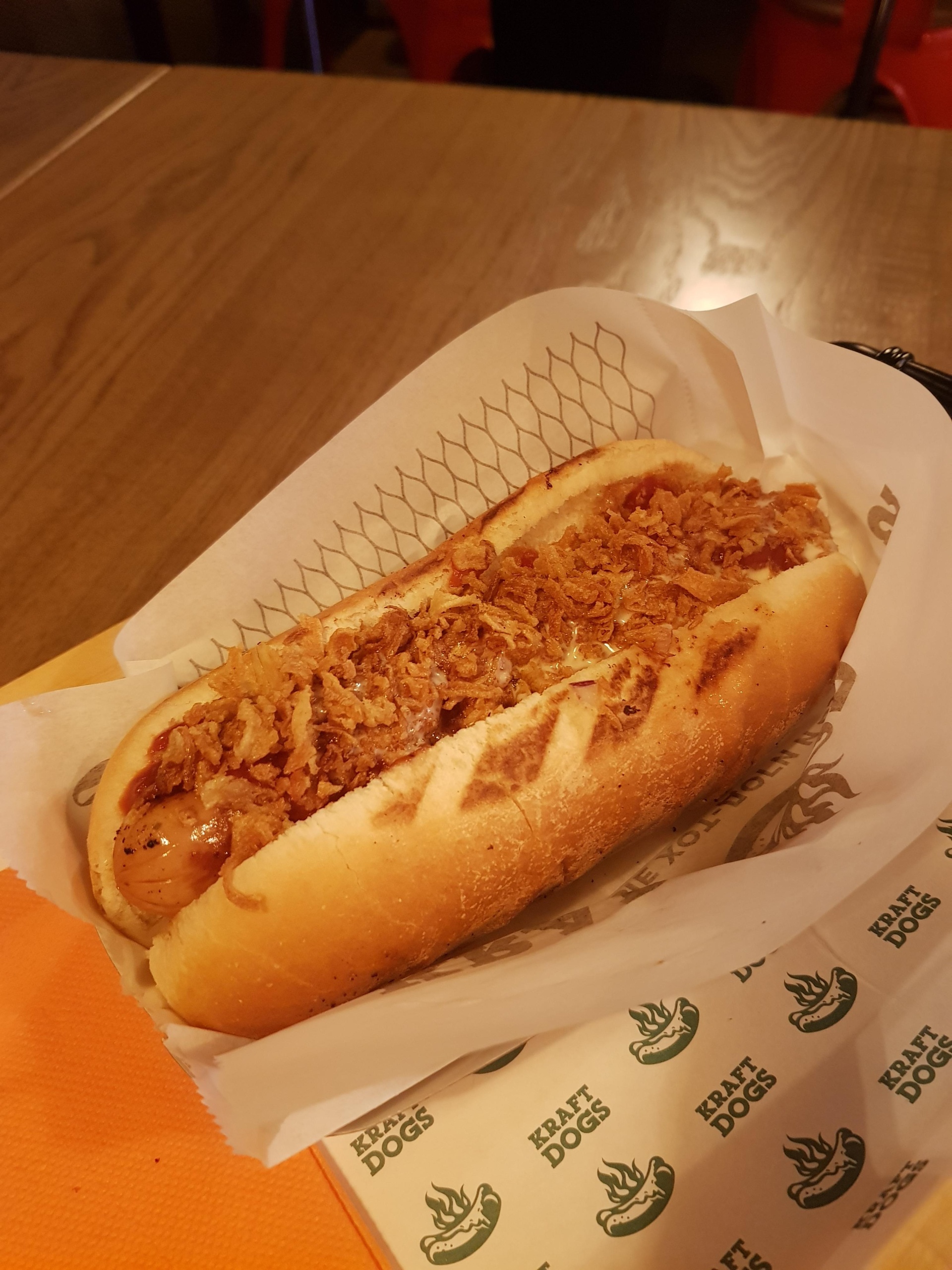 Меню и цены в Kraftdogs, компания по доставке крафтовых хот-догов и  бургеров, проспект им. газеты Красноярский Рабочий, 154 в Красноярске — 2ГИС