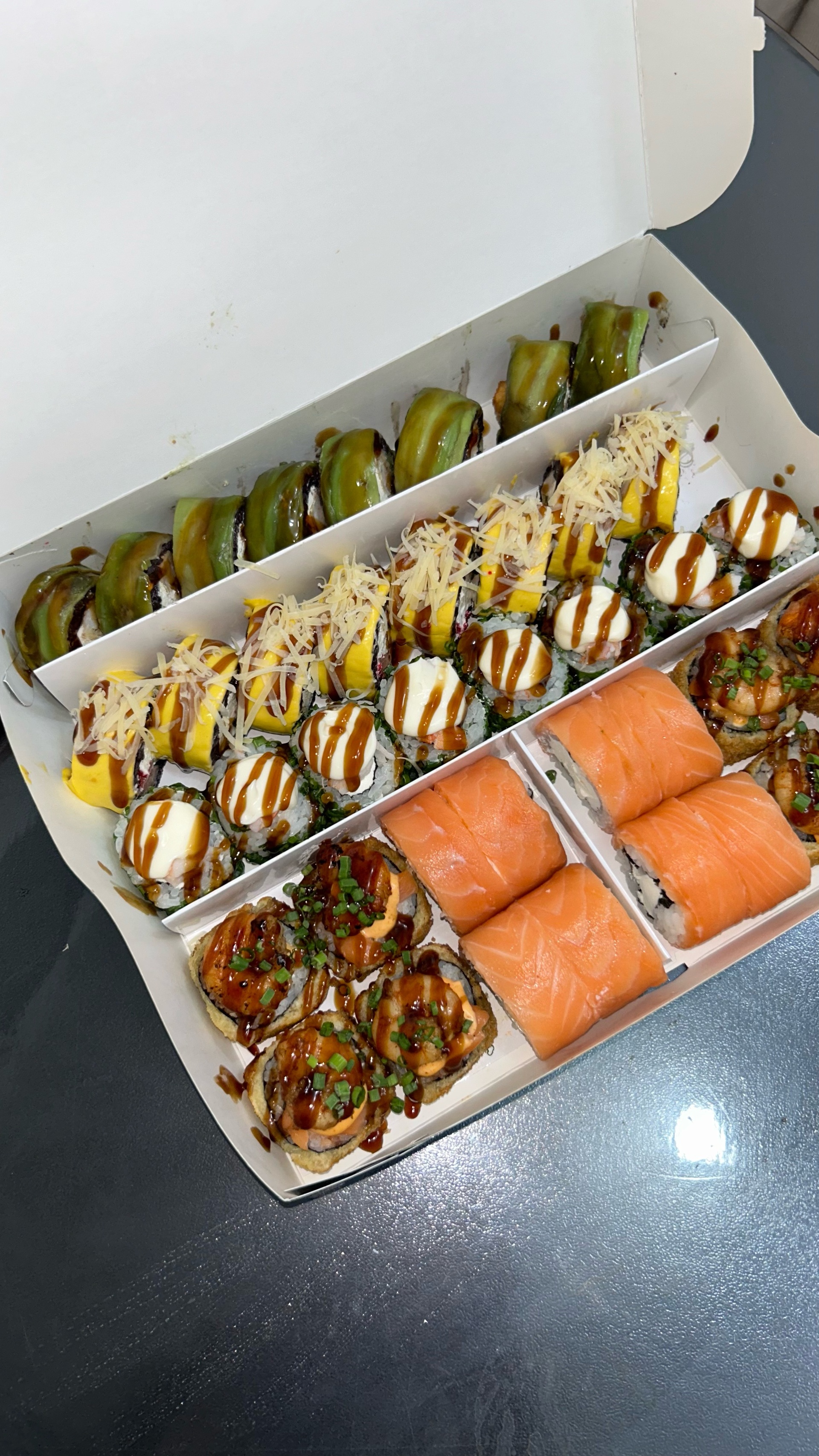 Nami sushi almaty, служба доставки еды, ЖК Дом на Абая, проспект Гагарина,  124, Алматы — 2ГИС