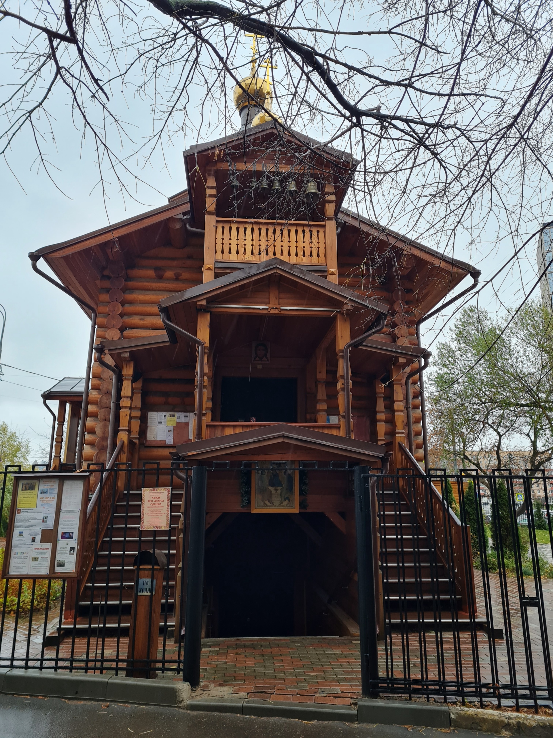 Храм Преподобного Андрея Рублева на Верхней Масловке, улица Верхняя Масловка,  вл1, Москва — 2ГИС