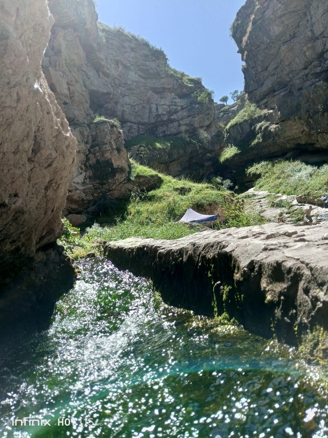 Салтинский подземный водопад