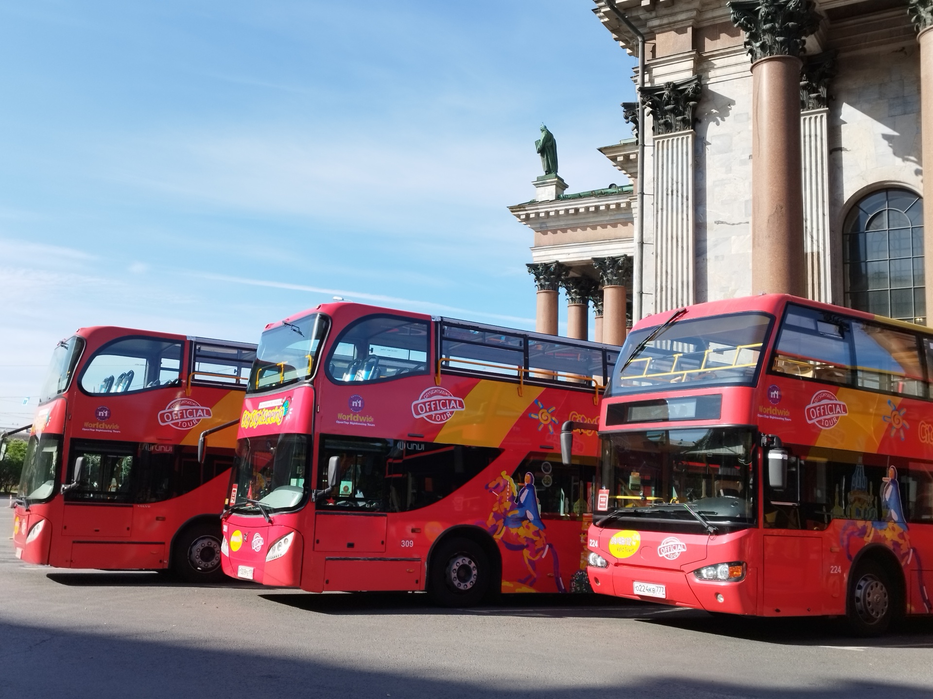 City sightseeing, компания по организации автобусных экскурсий,  Почтамтская, 1, Санкт-Петербург — 2ГИС