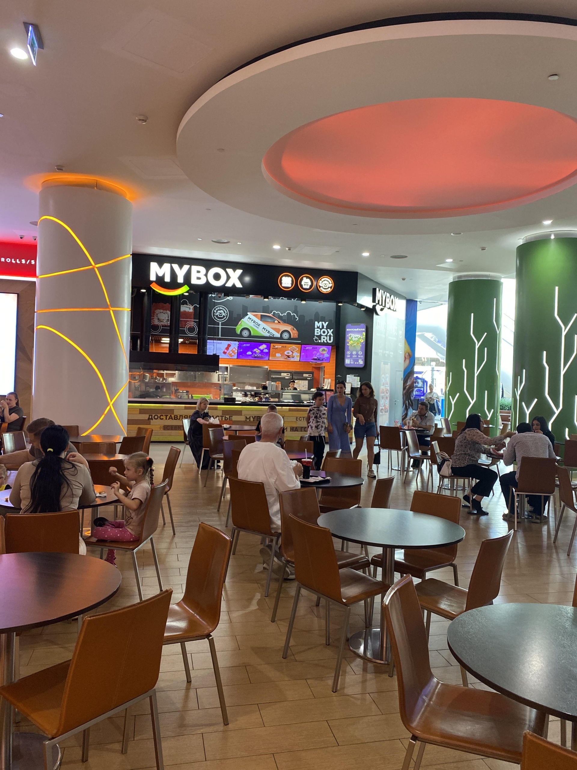 Mybox, ресторан японской и паназиатской кухни, OZ MALL, Крылатая, 2,  Краснодар — 2ГИС